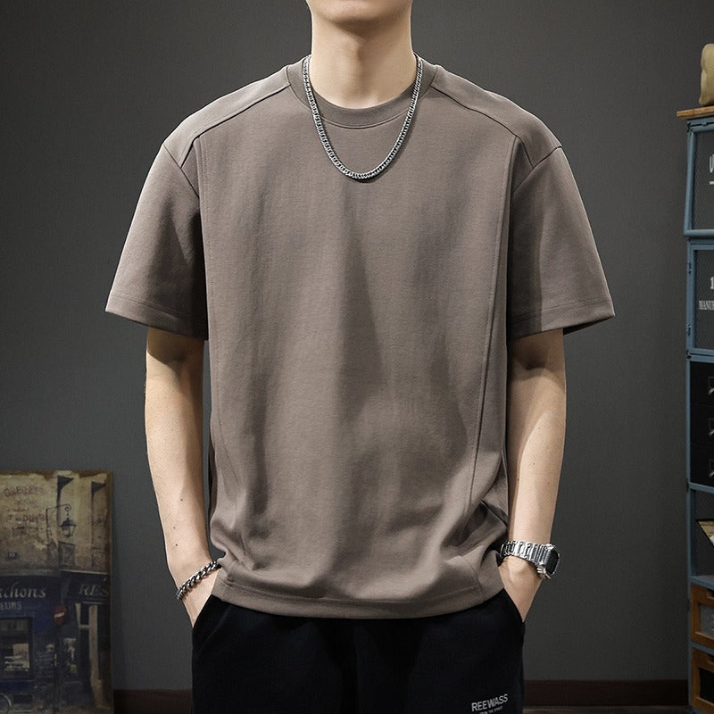 8XL Large Size Round Neck Short-Sleeve