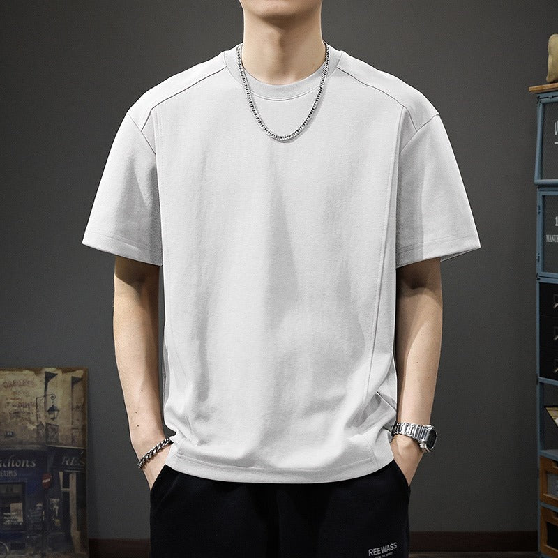 8XL Large Size Round Neck Short-Sleeve