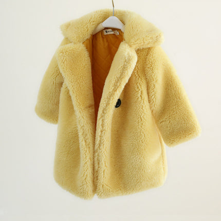Big Kids Fur Coat – Cozy Autumn and Winter Coat for Kids