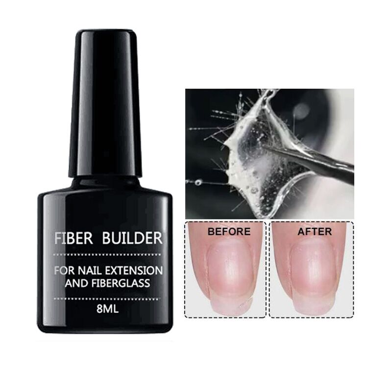 UV Gel Fiber Builder Nail Quick Repair Soak Off Broken Nails
