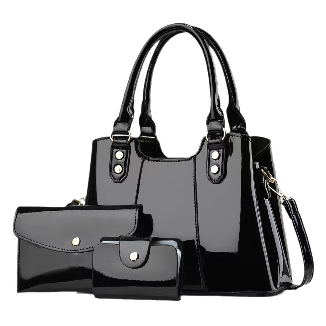 Large-capacity Three-piece Set Of  Women's Shoulder Bags