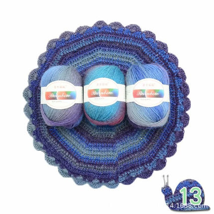 Buy Rainbow Ball of Yarn for DIY Sewing & Craft Making