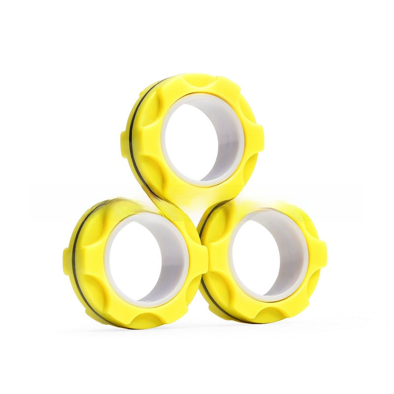 Magnetic Rotating Fidget Bracelet Toy for Kids Stress Relief