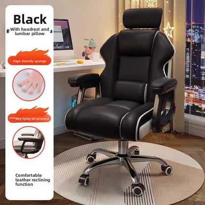 Adjustable Lumbar Support Ergonomic Office Chair for Comfort