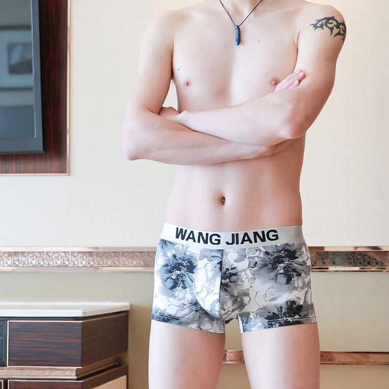 Men's Ice Silk Boxer Underwear for Ultimate Summer Comfort