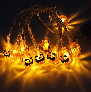 Buy Halloween LED Pumpkin String Lights – Spooky Lantern Decor