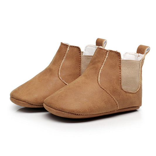 Baby Xie Shoes Toddler Shoes Elastic PU Soft Shoes for Kids