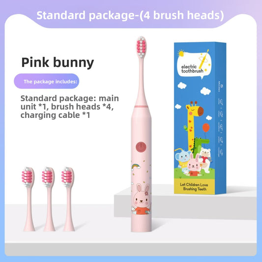 Children's Electric Toothbrush Soft Bristles Sensitive Gums