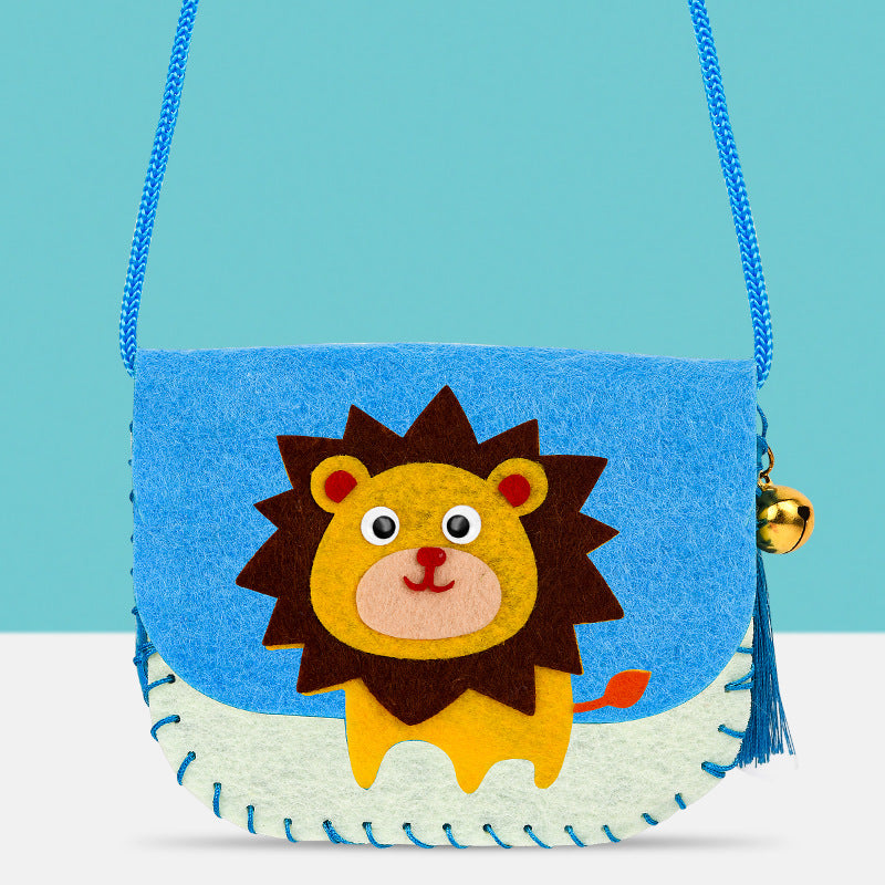 Cartoon Non-Woven Wallet – Kids DIY Kindergarten Craft Kit