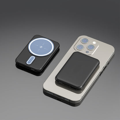 Magnetic Suction Charging Bank – Fast Wireless Mobile Charger
