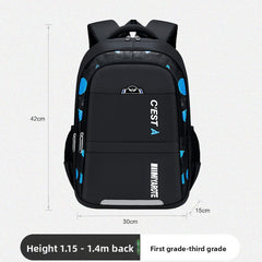 Small Black Blue Edge