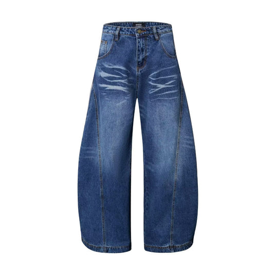 Buy Mens High-Street Relaxed Wide-Leg Pants Online