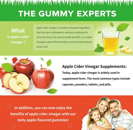 Grapefruit Cider Vinegar Gummies for Digestion and Vitality