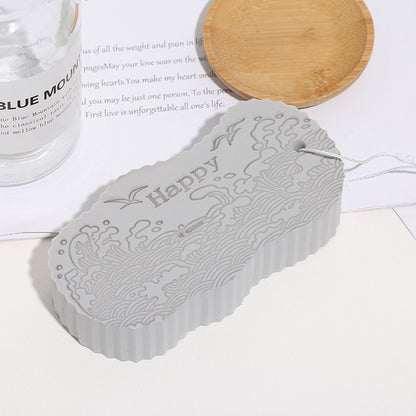 Kids Bath Scrubber for Gentle Shower and Body Cleaning Use