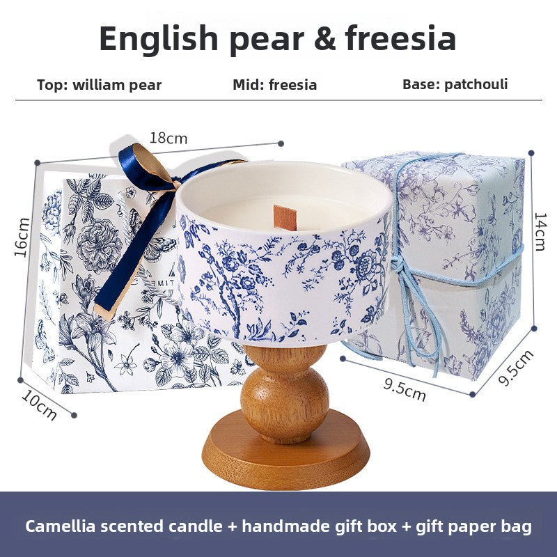 Floral Aromatherapy Candles for Relaxing Home Fragrance