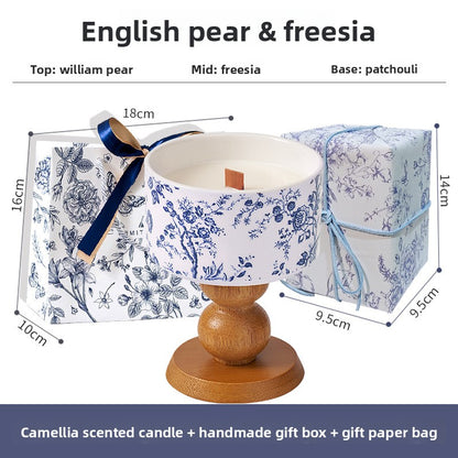 Floral Aromatherapy Candles for Relaxing Home Fragrance