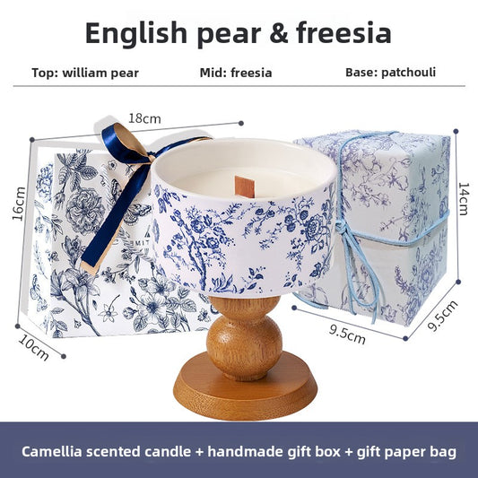 Floral Aromatherapy Candles for Relaxing Home Fragrance