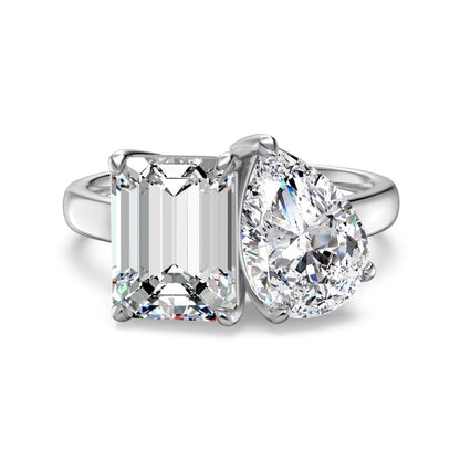 925 Sterling Silver Ring Necklace Earrings Set