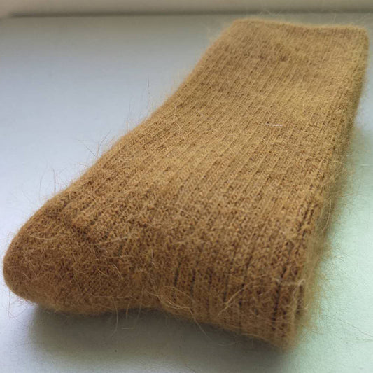 Rabbit Wool Blend Fleece Lined Winter Socks Warm Daily Wear