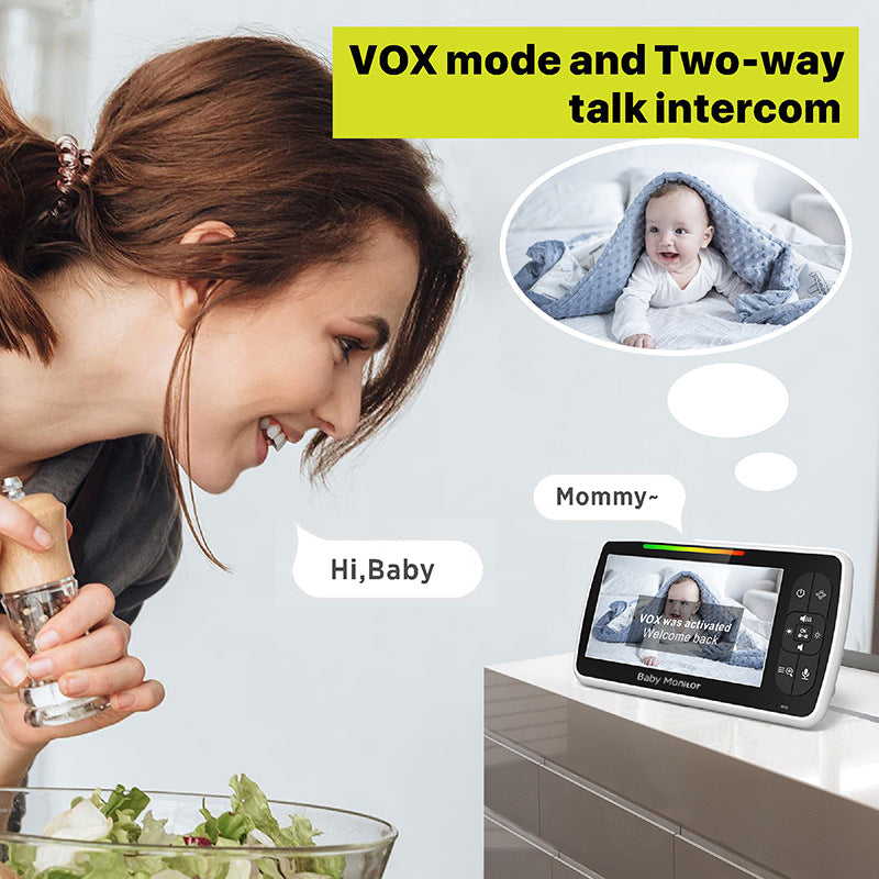 Baby monitor household shaking head temperature detection