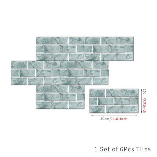 American Tile Wallpaper Imitation Design for Home Decor Use