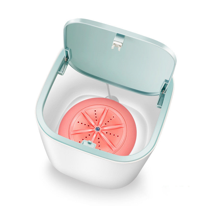 Compact Table Washing Machine – Mini Turbo Household Washer