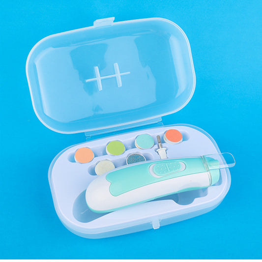Newborn Electric Nail Clipper Anti-Pinch Baby Nail Care Set