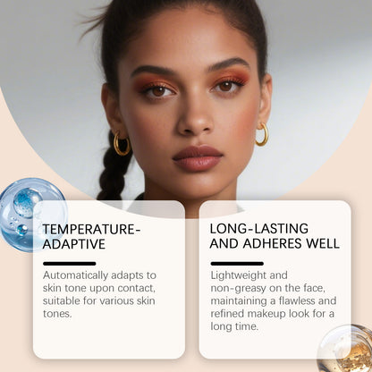 Dark Skin Tone Concealer Foundation Liquid Full Coverage