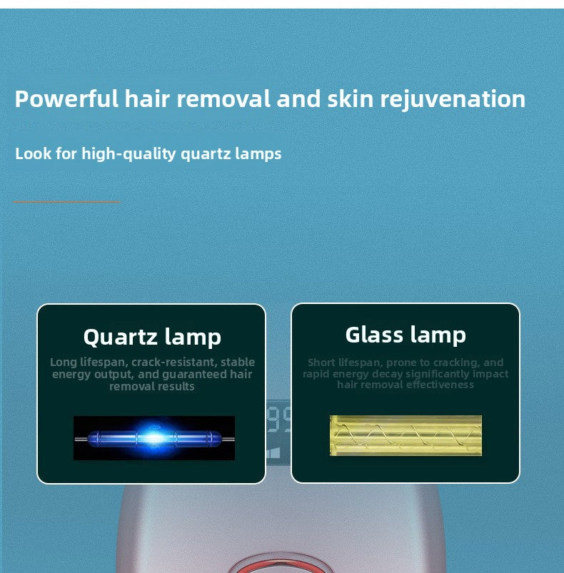 Laser Hair Removal Device for Easy Home Skin Care Tools