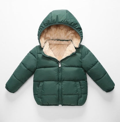 Children’s Lambskin Coat Cozy & Comfortable Winter Jacket