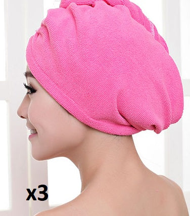 Buy Women's Hair Dryer Cap – Absorbent Quick-Dry Hair Towel