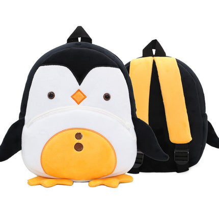 Cute Plush Backpacks for Kindergarten Cartoon School Bags