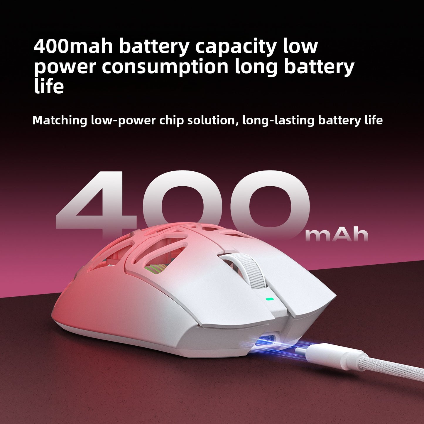 Tri-Mode Wireless Gaming Mouse Fast Response Gaming Device
