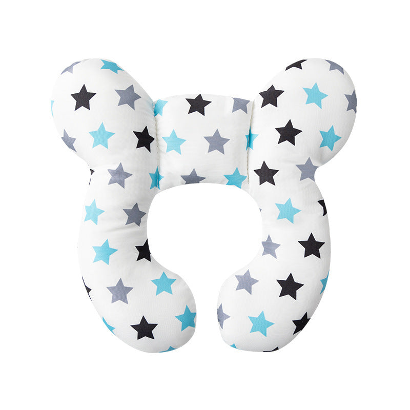 Cartoon Children U-Shaped Travel Pillow Cute Neck Support