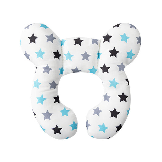 Cartoon Children U-Shaped Travel Pillow Cute Neck Support