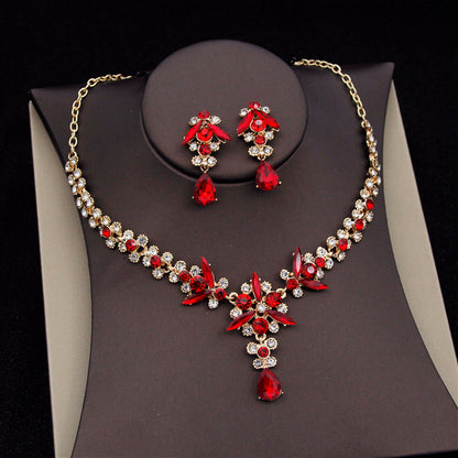Buy Elegant Royal Queen Bridal Jewelry Sets with Tiara Crown.