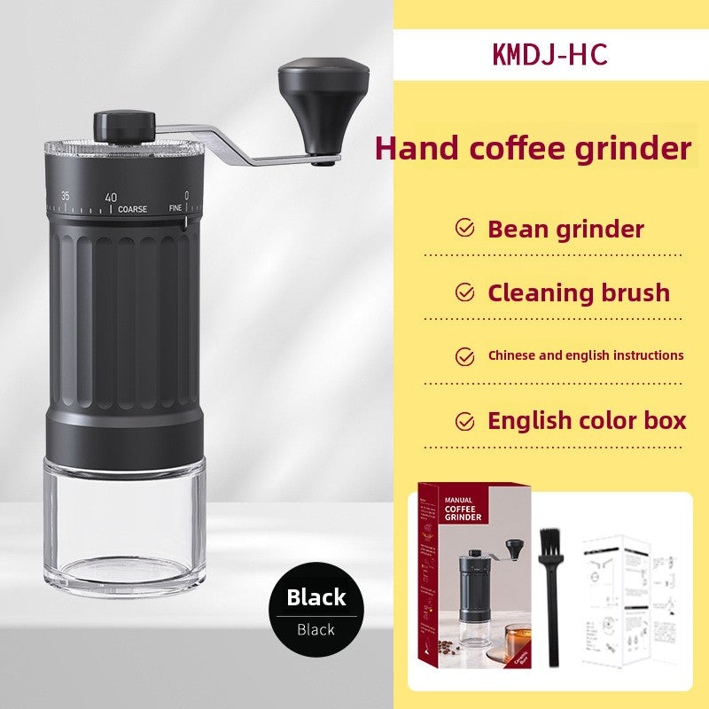Manual Coffee Grinder with Hand Crank for Home and Travel