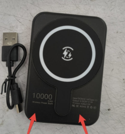 Buy Portable 5000mAh Magnetic Wireless Power Bank Fast Charging
