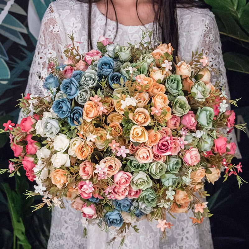 Artificial Silk Flower Beautiful Wedding and Home Decoration
