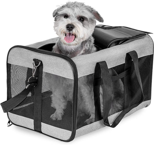Medium Portable Breathable Dog & Cat Carrier Travel Bag
