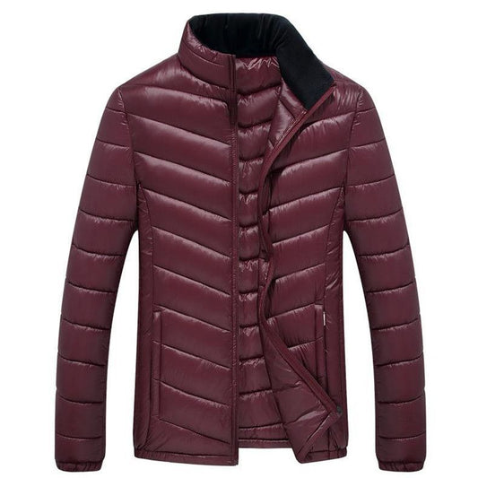 Men’s Plus-Size Mid-Length Down Jacket  Warm & Comfortable