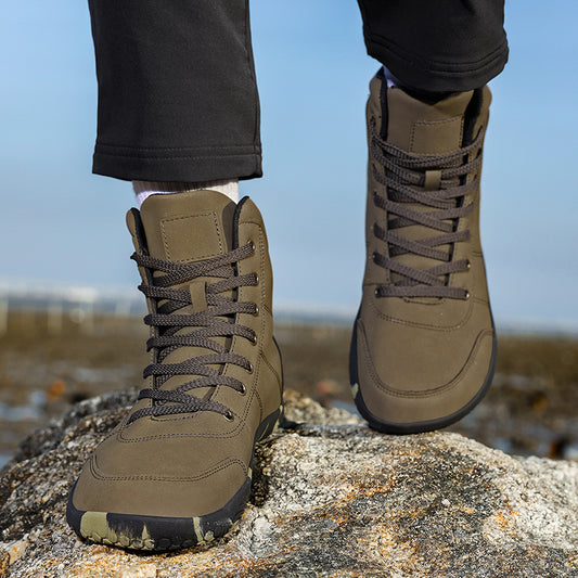 High-top Wide-toe Outdoor Hiking Men's Sports Shoes