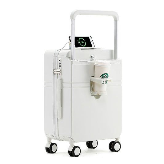 Wide Pull Rod TSA Lock Travel Suitcase for Security Trips