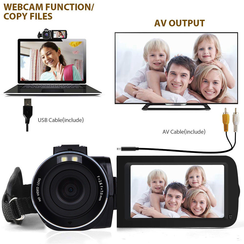HD Digital Camera – Sleek Design with Stunning Image Quality GlobalSwanky 3