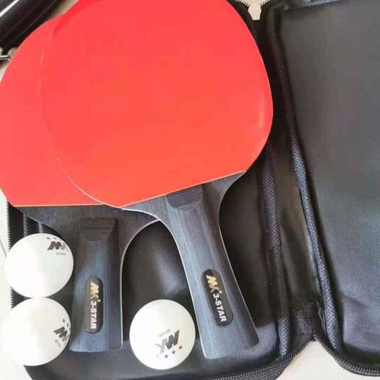 Table Tennis Racket Set with Net Stand for Family Fun Play