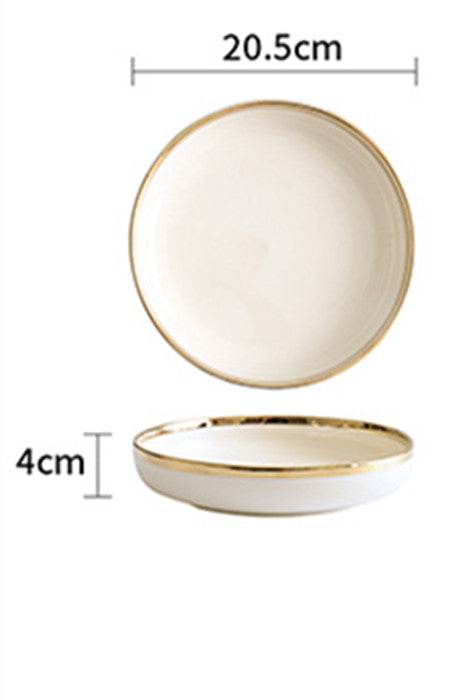 Wedding Gifts Home Bowls and Plates for Elegant Tableware