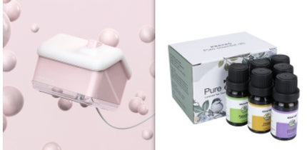 Essential Oils 6 Units Kit - Relax and Rejuvenate Naturally