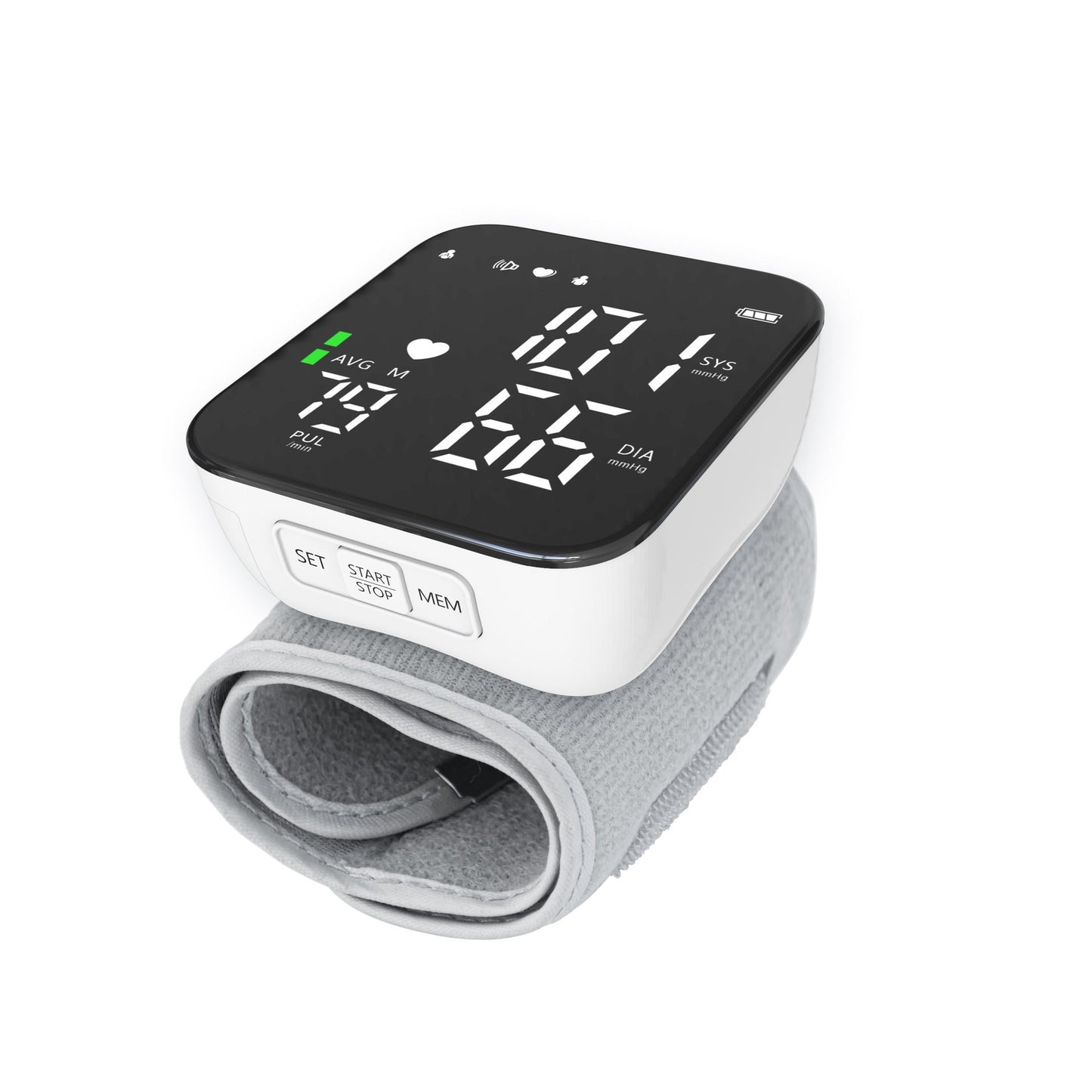 Wrist Electronic Sphygmomanometer Blood Pressure Monitor