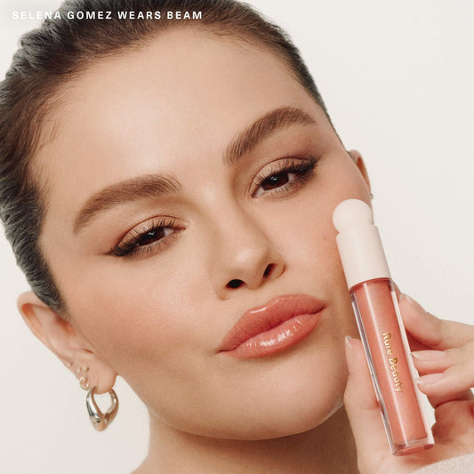 Rare Beauty Positive Light Lip Gloss with Sparkling Shimmer