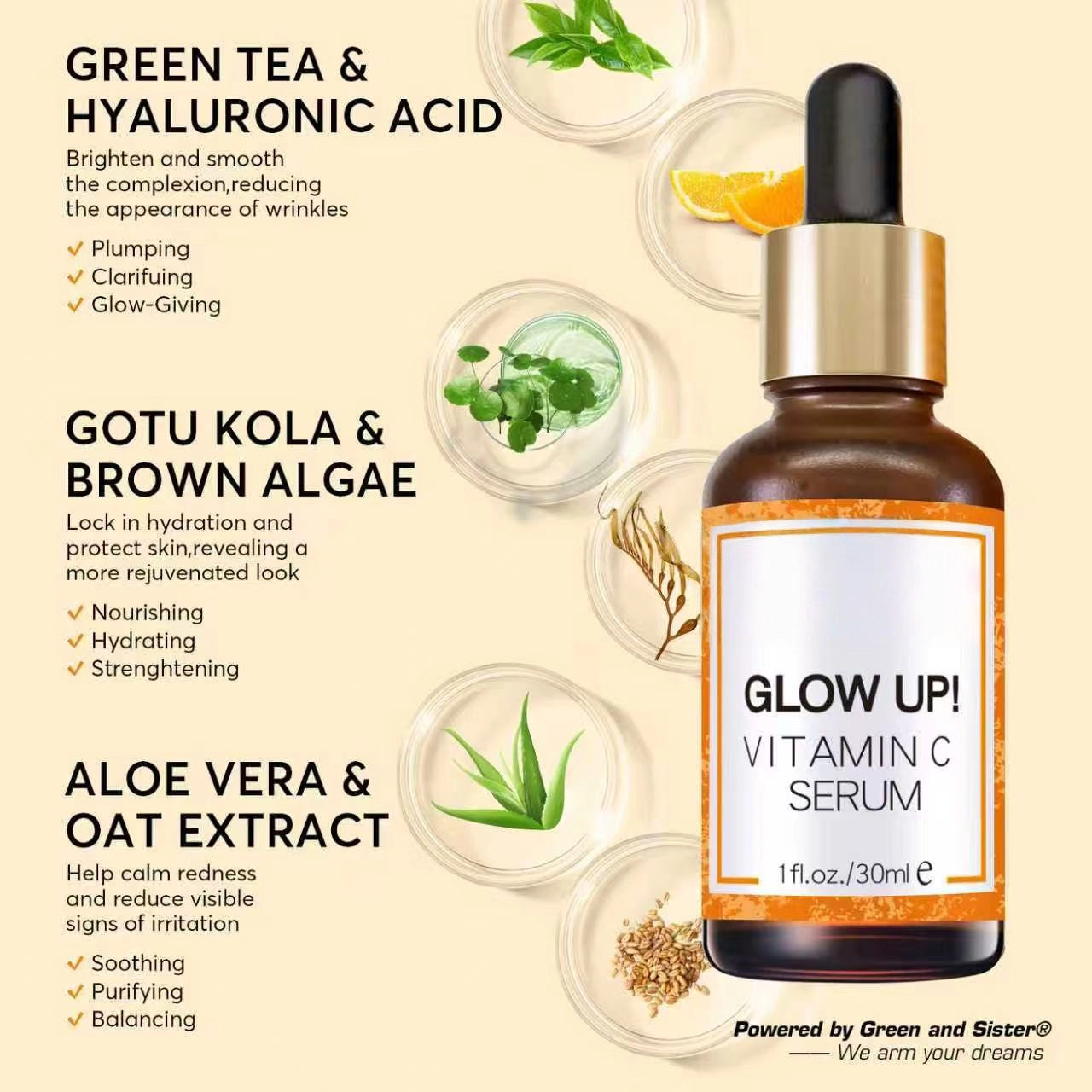 Beauty Brightening Vitamin C Serum for Radiant Skin